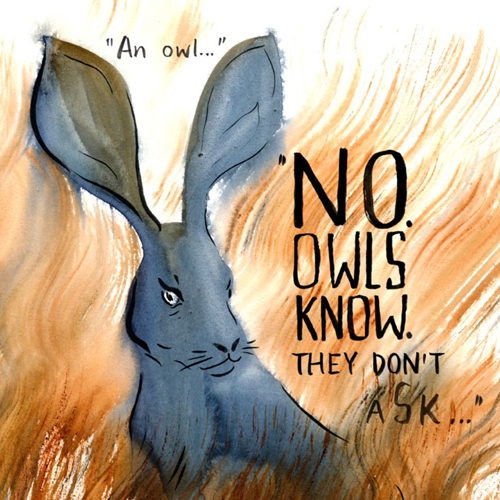 The Little Owl Story by Nina Khashchina